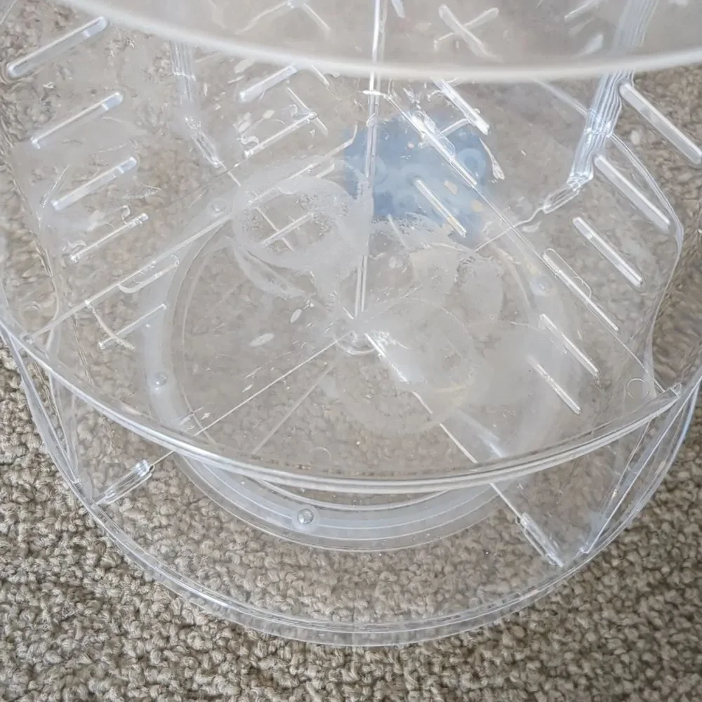 Rotating 360 degree clear adjustable Cosmetic Organizer